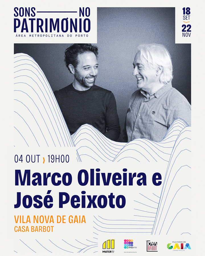 Cartaz: Marco Oliveira e José Peixoto
