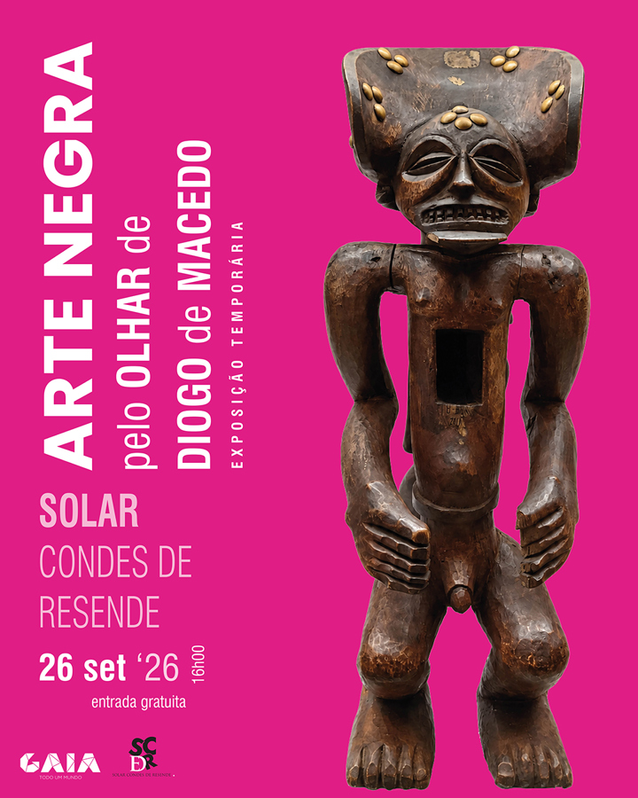 Cartaz: Arte Negra pelo olhar de Diogo de Macedo